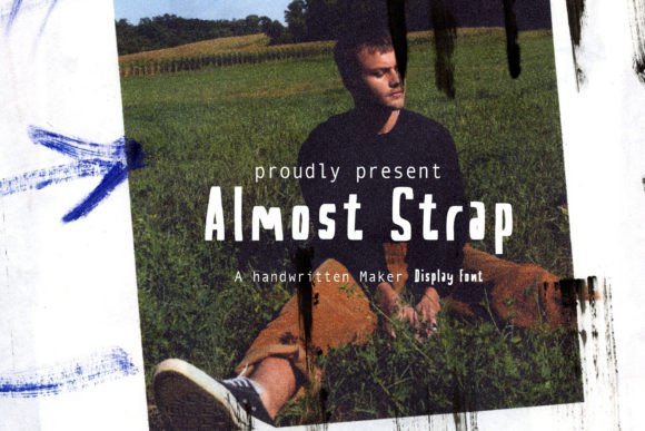 Almost Strap: The Vintage Marker Font for Modern Digital Brands