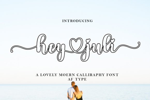 Choosing Hey Juli Outline Font to Upgrade My Business Brand