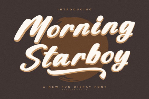 Choosing Morning Starboy for Your Brand’s New Signature Font