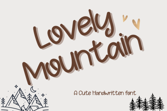 Discovering Lovely Mountain: A Font That Elevates Brand Stories