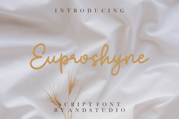 Euproshyne: A Versatile Script Font for Marketing Creativity