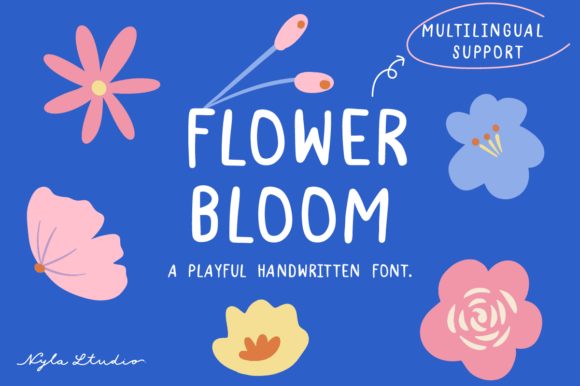 Flower Bloom Font: A Real Campaign Design Review