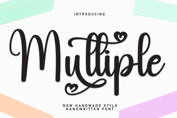 How the Multiple Font Brings Warmth to Handmade Products