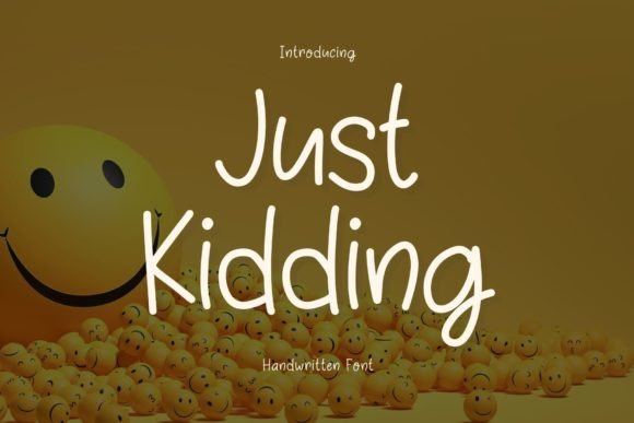 Just Kidding: The Handwritten Font That Builds Brand Trust