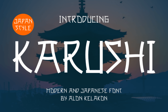 Karushi Font: Bringing Character to Your Campaign Visuals