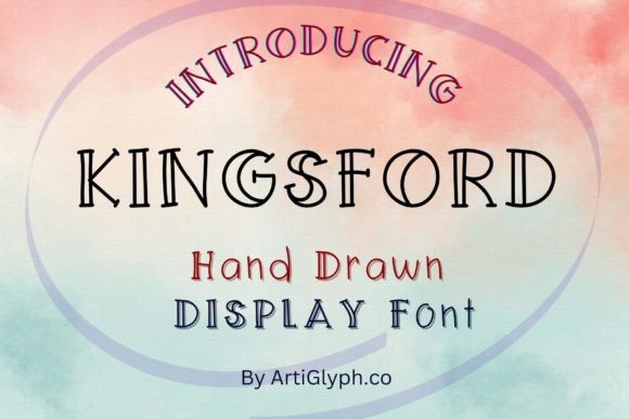 Kingsford Font: The Perfect Quirky Script for Crafters