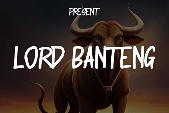 Lord Banteng: A Friendly Font for Consistent Branding