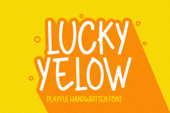 Lucky Yellow: A Signature Script Font for Editorial Warmth