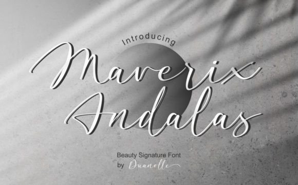 Maverix Andalas: A Distinctive Font for Modern Branding