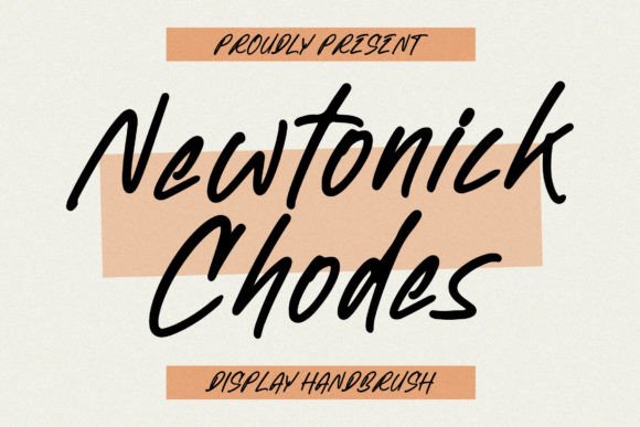 Newtonick Chodes: The Handwritten Font That Makes Your Business Feel Like Home