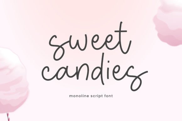 Sweet Candies: A Playful Script Font for Modern Visual Marketing