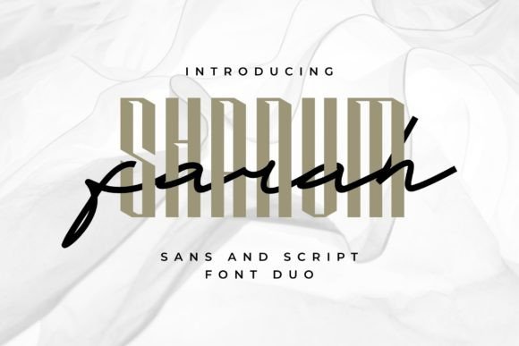 The Editorial Spark of Farah Shanum: A Modern Font Duo