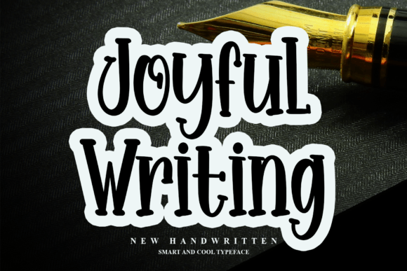 The Joyful Writing Font for Your Creative Business