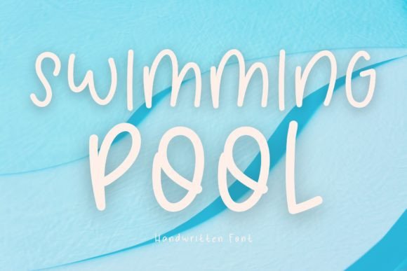 The Swimming Pool Font: Adding Playful Authenticity to Digital Design