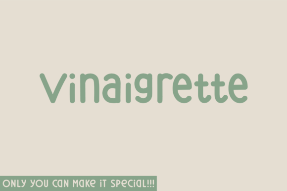 Vinaigrette Font: A Natural Script for Editorial Personality
