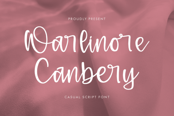 Warlinore Canbery: A Script Font for Clear Digital Branding