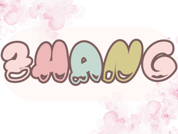 Zhang: A Display Font with Quiet Confidence